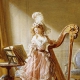 Garnier, Michel (1753-1819) . The music lesson, 1788